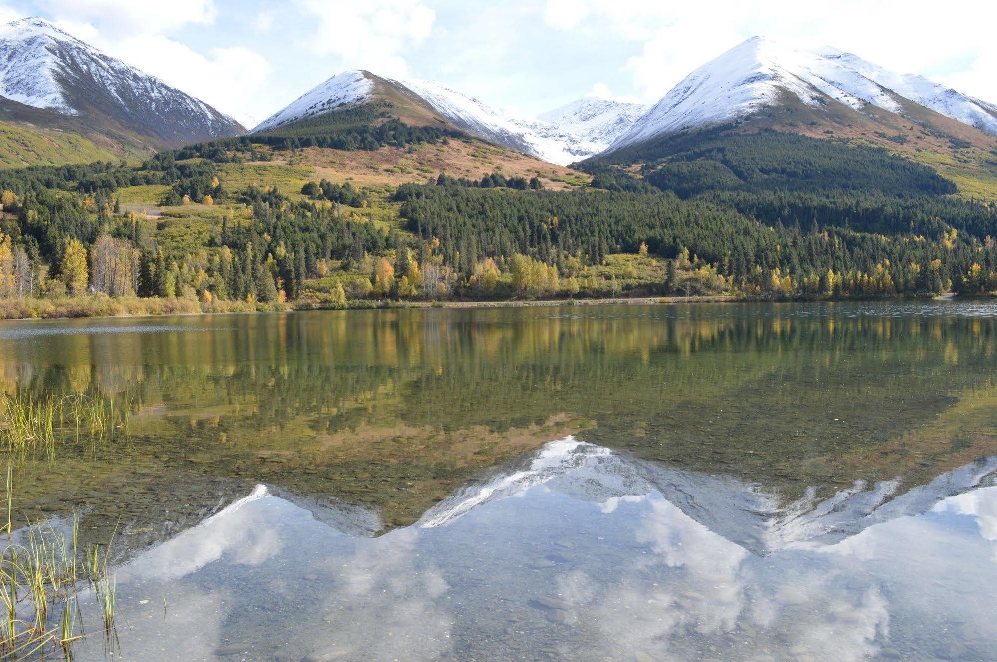 Summit Lake Lodge Dış mekan fotoğraf